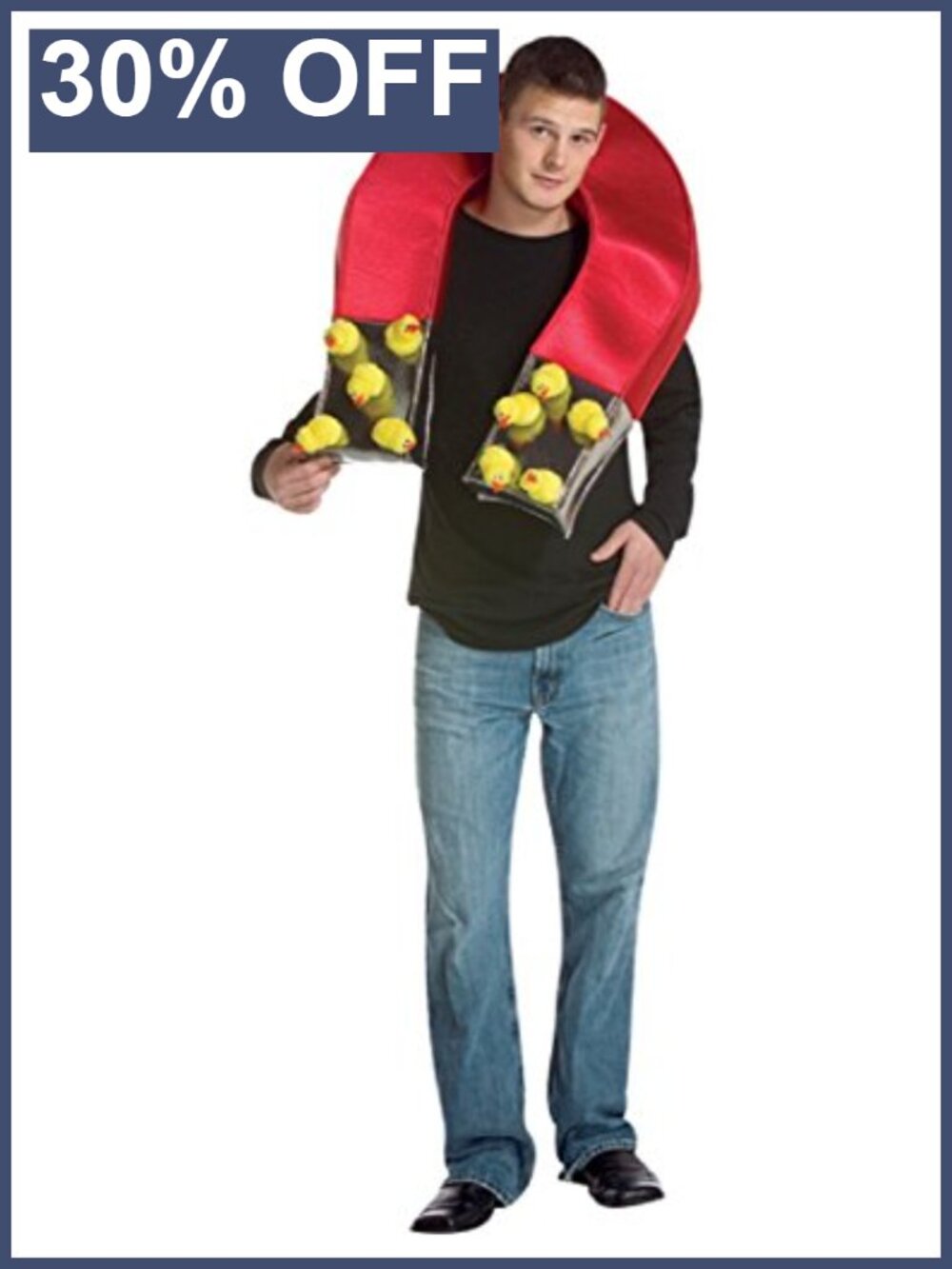 Adult Chick Magnet Halloween Costume with Attached Chicks